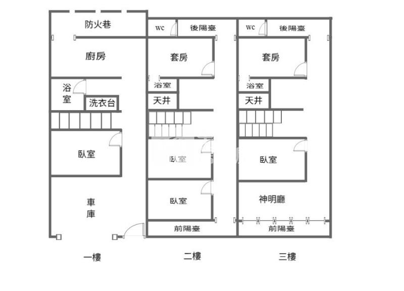 體育園區大地坪透店房屋室內格局與周邊環境