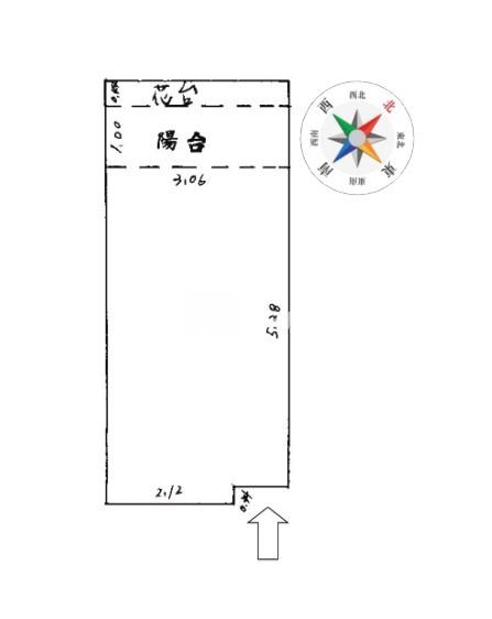 中醫商圈五義街電梯套房房屋室內格局與周邊環境
