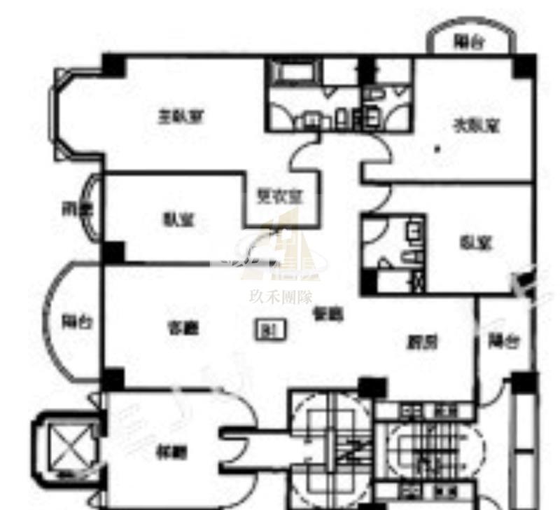 【玖禾】青埔城市首席稀有大四房雙車間間採光房屋室內格局與周邊環境
