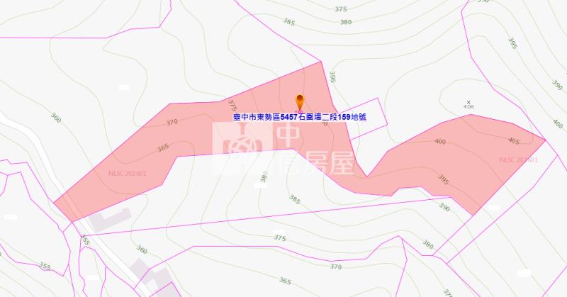 東勢區石圍墻山坡地房屋室內格局與周邊環境