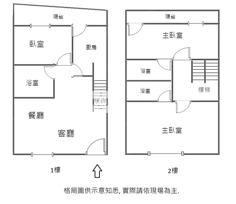 【安家】內壢工業區旁雙主卧透天房屋室內格局與周邊環境
