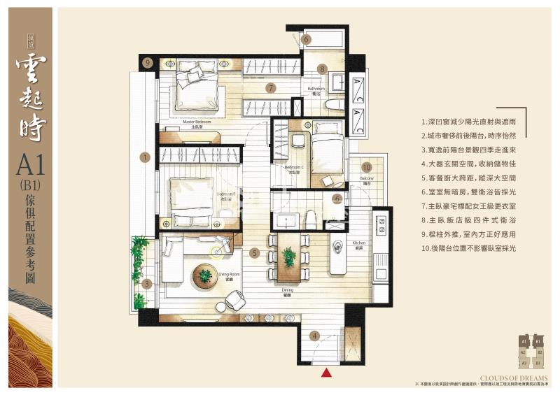 【安家】過嶺南方莊園雲起時電梯1樓房屋室內格局與周邊環境