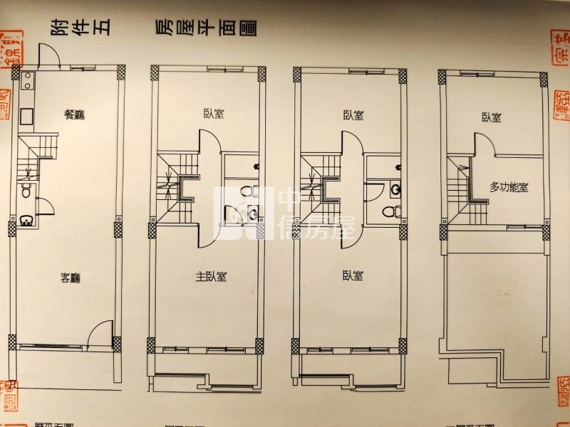 D003A禮御五房幸福美墅房屋室內格局與周邊環境