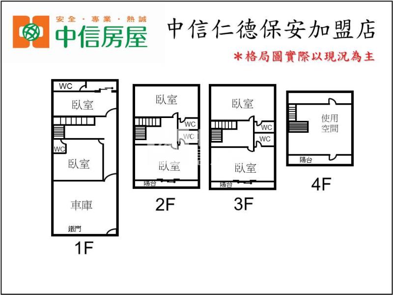 嘉藥精美6套房學墅房屋室內格局與周邊環境