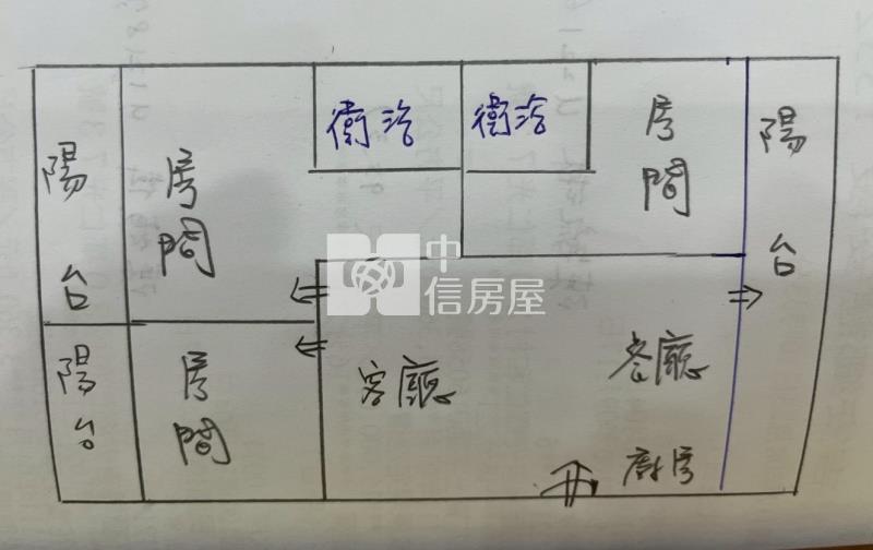 中壢夜市整新3房美寓房屋室內格局與周邊環境