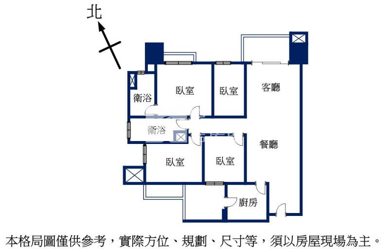 富宇富御高樓景觀四房大車位房屋室內格局與周邊環境