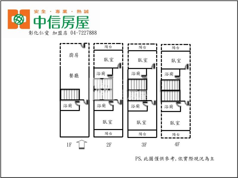 長順街收租金店房屋室內格局與周邊環境