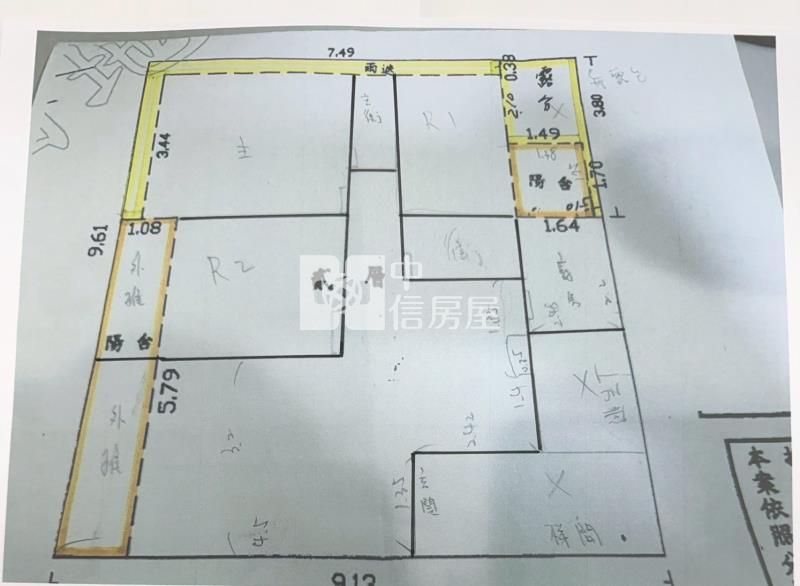 大有路3房車房屋室內格局與周邊環境
