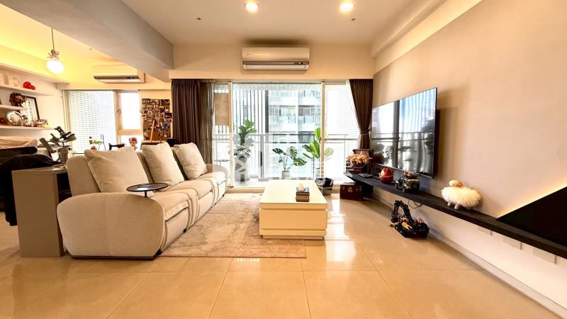 【神馬】中壢SOGO海華國際之星邊間雙面採光3改2房車房屋室內格局與周邊環境