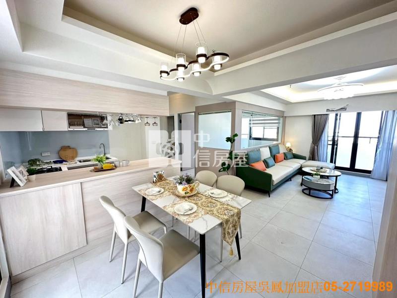 興嘉公園漂亮四房+平車房屋室內格局與周邊環境