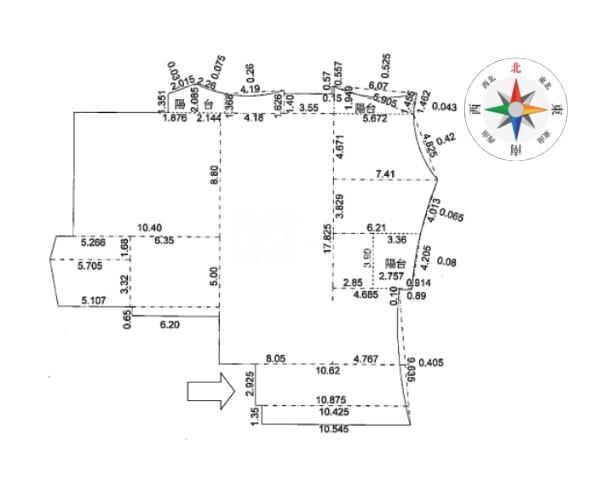 富邦天空樹高樓毛坯三平車視野戶房屋室內格局與周邊環境