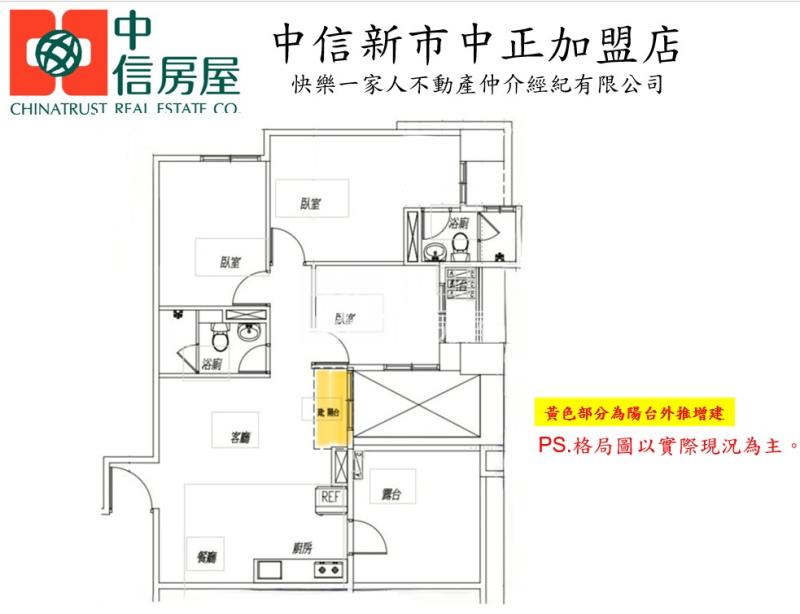 南科露台三房親子美居房屋室內格局與周邊環境