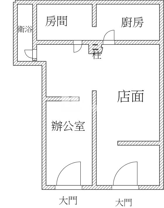 頭份建國馬可店面房屋室內格局與周邊環境