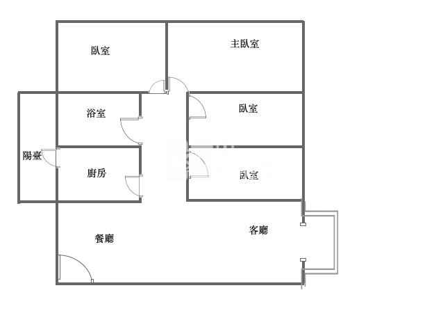 高雄前鎮國中近捷運四房美寓房屋室內格局與周邊環境