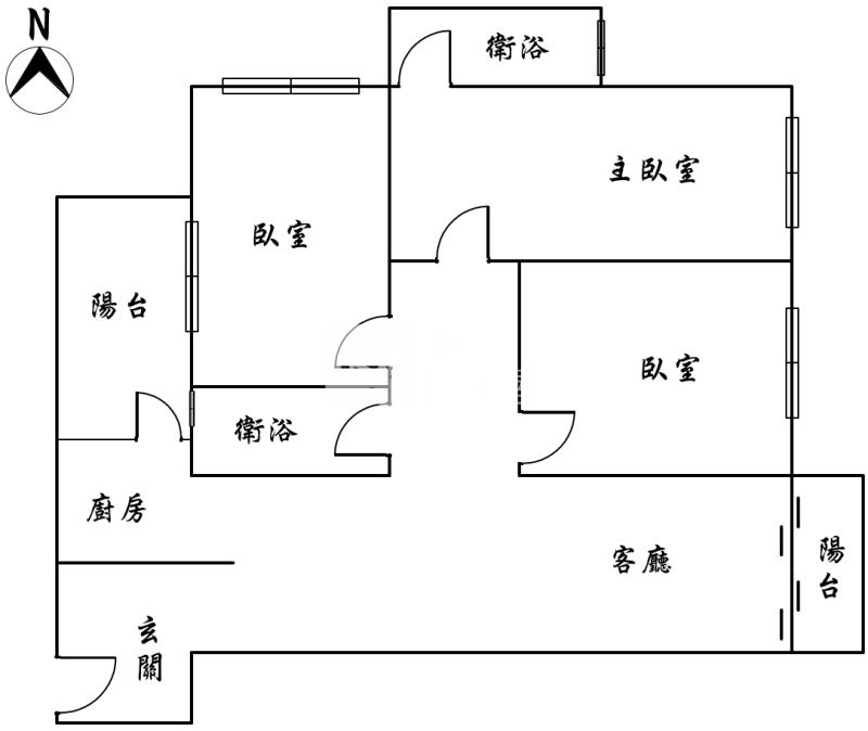 總太2020房屋室內格局與周邊環境