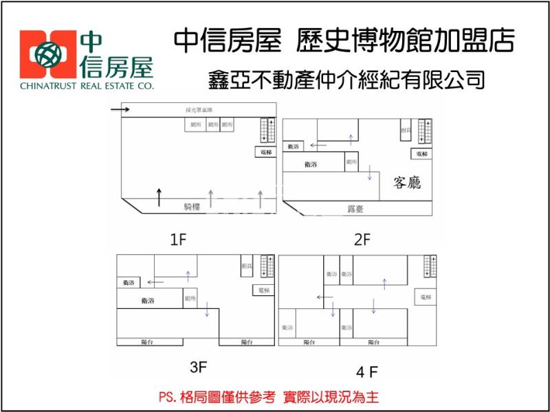 新市大營臨省道超大電梯店面房屋室內格局與周邊環境