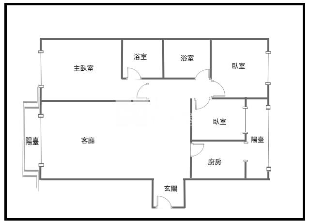 【神馬】專委{中路}{向陽公園}權視界三房B1車房屋室內格局與周邊環境
