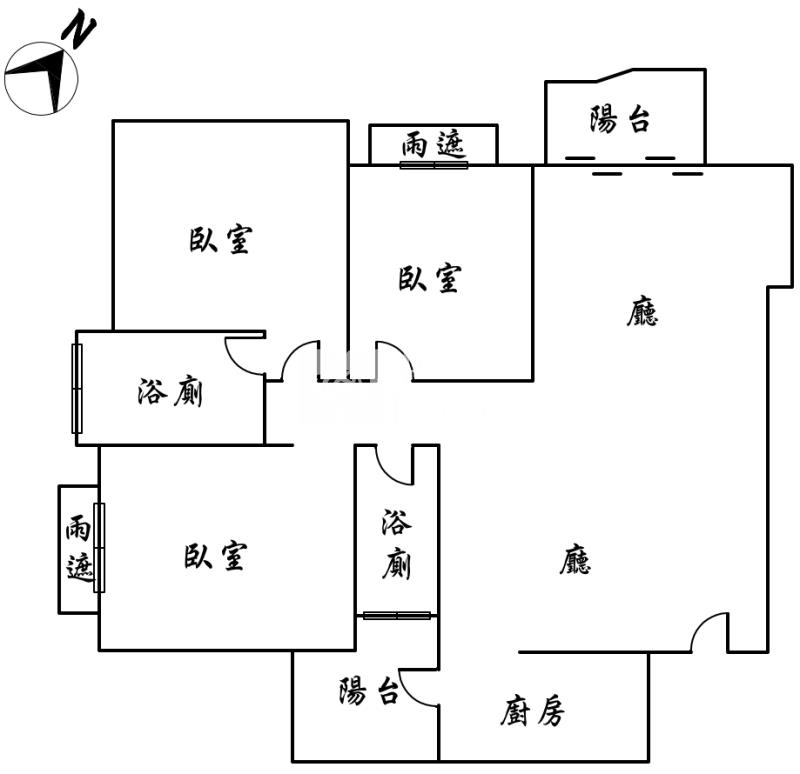 精科印象天籟3房平車房屋室內格局與周邊環境