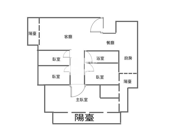 環東商圈大四房+車位房屋室內格局與周邊環境