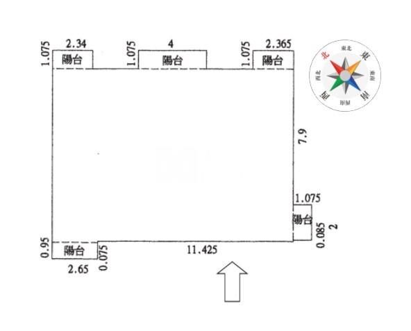 朝陽科大高投報電梯6套房房屋室內格局與周邊環境
