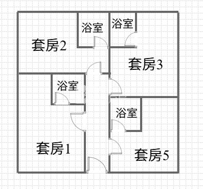 楊梅星巴克旁收租四套房房屋室內格局與周邊環境