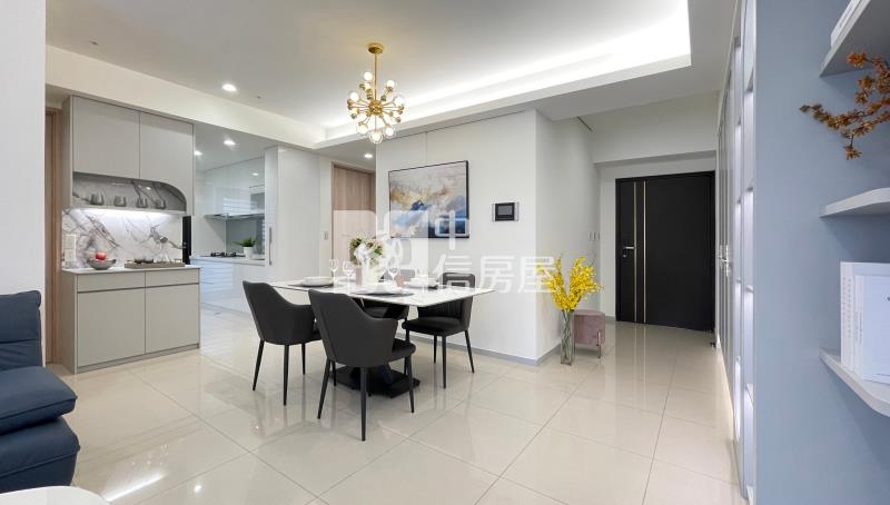 清水遠雄3全新精裝修3房平車高樓視野戶房屋室內格局與周邊環境