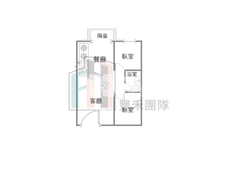 【豐禾】中壢勳章景觀兩房+雙車房屋室內格局與周邊環境