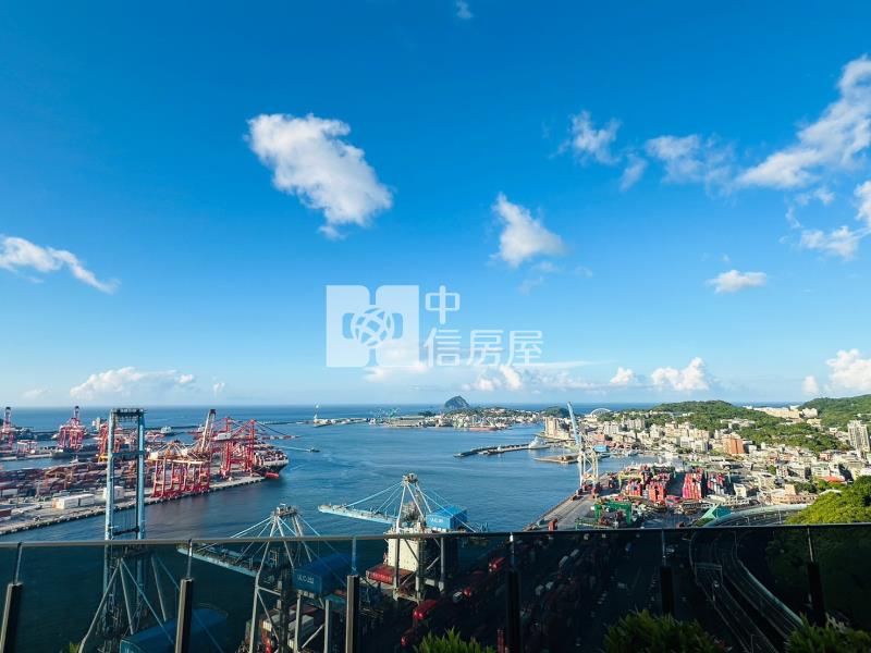 ▲港都明珠海景三房車位房屋室內格局與周邊環境