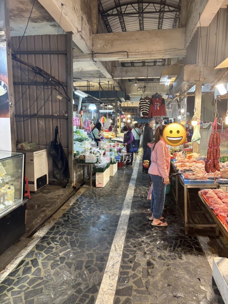 中壢後火車站和平市場內優質攤位房屋室內格局與周邊環境