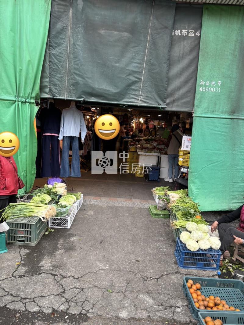 中壢後火車站和平市場內優質攤位房屋室內格局與周邊環境