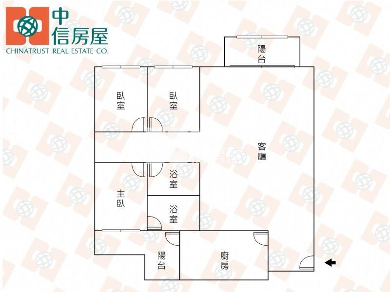 美美空三平車三房~全新屋況房屋室內格局與周邊環境