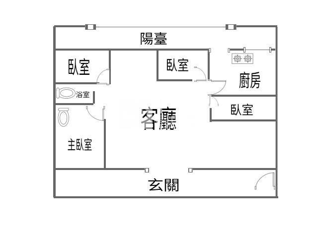 斗六官邸兒童館旁健身公寓房屋室內格局與周邊環境
