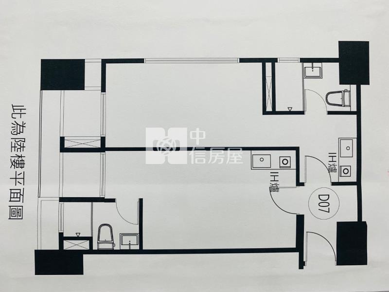 A7捷運雙套房+平車 {捷市達}房屋室內格局與周邊環境