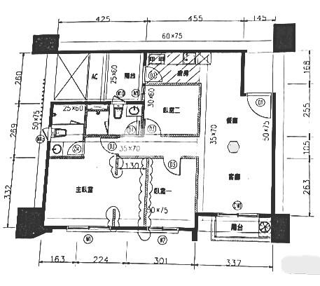 平鎮家樂福全新未住景觀三房車房屋室內格局與周邊環境