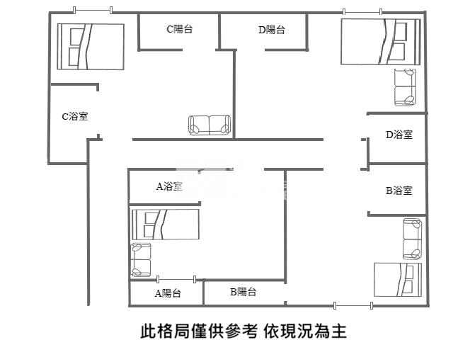 【神馬】龜山幸福北歐風高投報4套房房屋室內格局與周邊環境