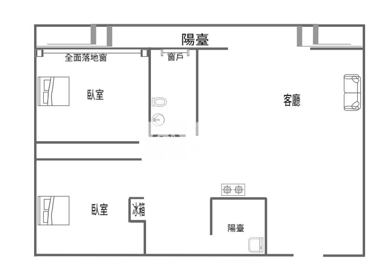 埔心楊光國小｜2房平面車位~F棟高誠好時代房屋室內格局與周邊環境