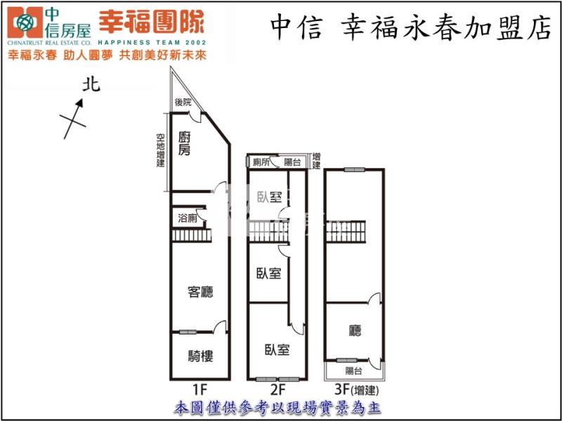沙鹿家樂福10米路大地坪透天房屋室內格局與周邊環境