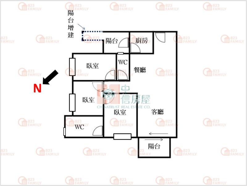 漢神百貨旁三房平車高樓視野戶房屋室內格局與周邊環境