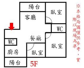 中華南路整新三房寓房屋室內格局與周邊環境
