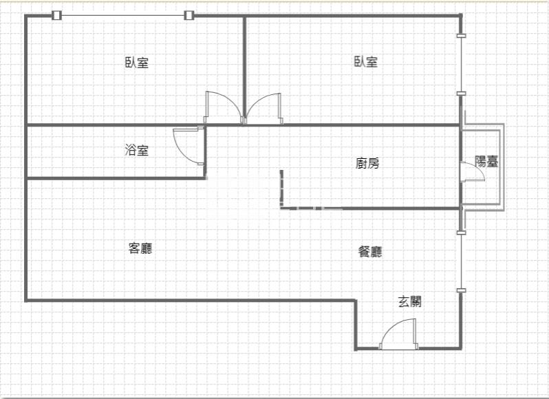 龍安商圈合遠家悅2房平車房屋室內格局與周邊環境