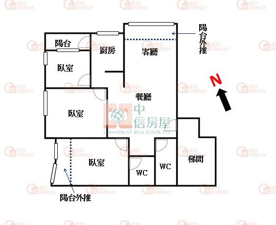 由鉅八大家三房平車高樓無限視野房屋室內格局與周邊環境