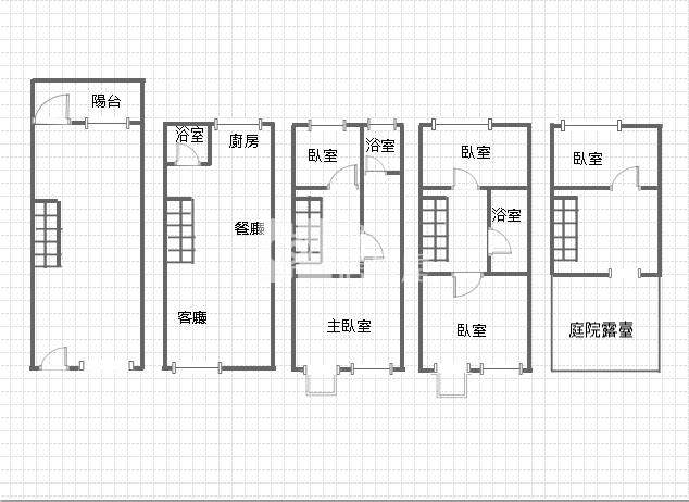 【奔馳】中正藝墅透天別墅房屋室內格局與周邊環境