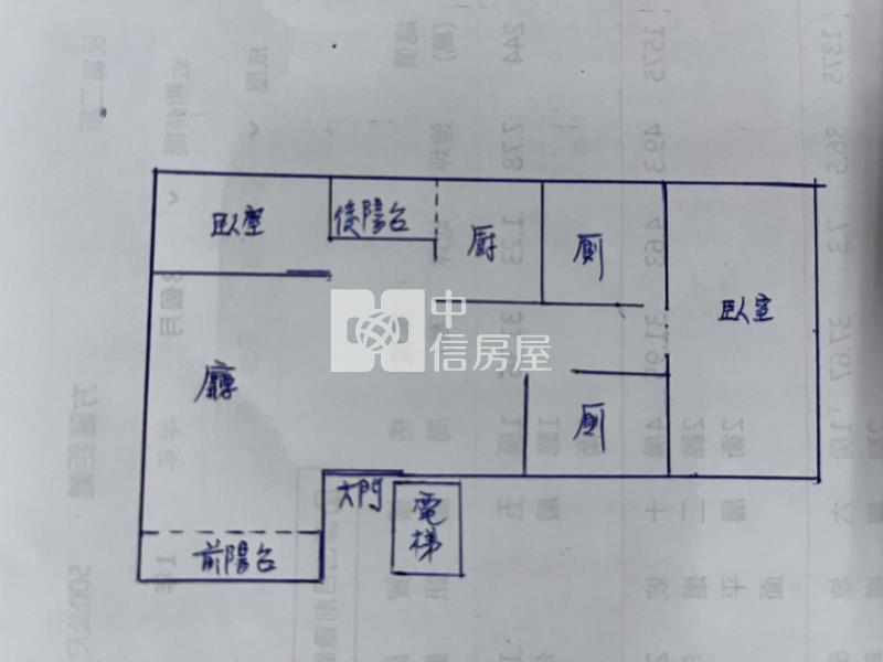 火車站溪州公園3改2大房+車房屋室內格局與周邊環境