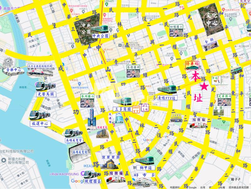 三多商圈時尚車位透天房屋室內格局與周邊環境