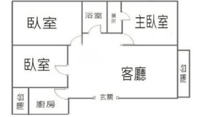 近埔心車站；低樓層大3房房屋室內格局與周邊環境