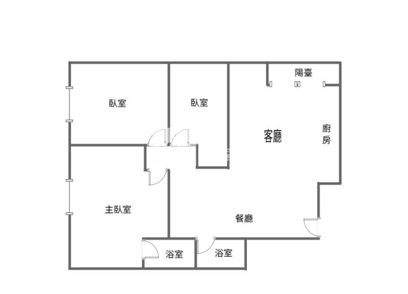 桃園藝文商圈G09溫州公園旁大三房房屋室內格局與周邊環境
