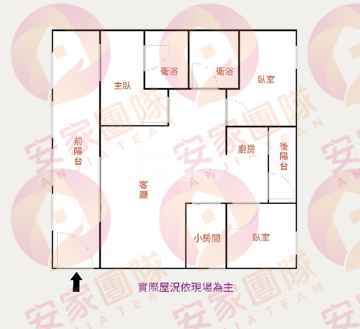 【安家】中壢南亞商圈景觀3+1房房屋室內格局與周邊環境