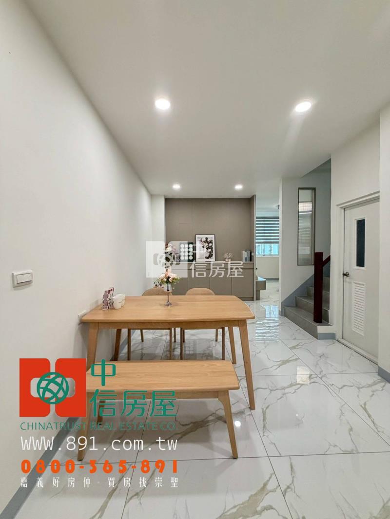 中庄田字型車庫住家房屋室內格局與周邊環境