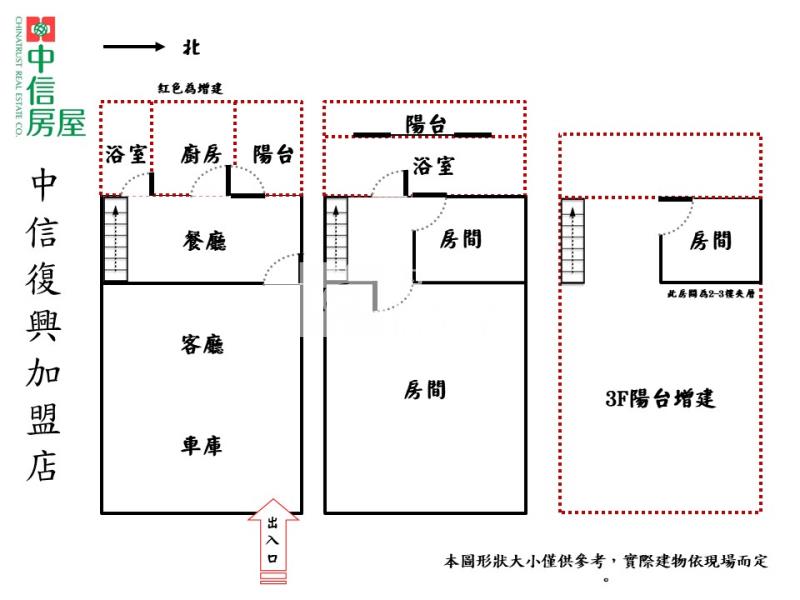 霧峰全新整理中正路雙車透天房屋室內格局與周邊環境