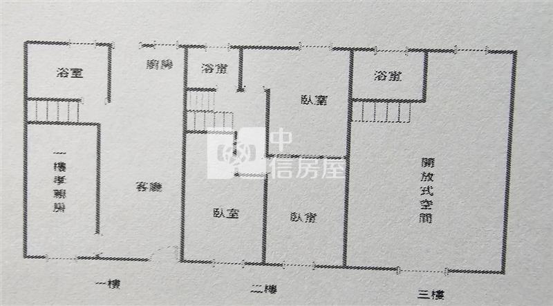 新屋署桃旁整新透天房屋室內格局與周邊環境